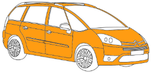полная покраска citroen